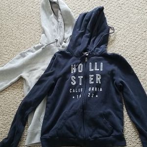 Hollister and Aero hoodies